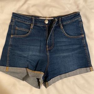 Zara denim shorts